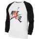 JORDAN JUMPMAN CLASSICS LONG SLEEVE TEE WHITE/BLACK