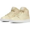 AIR JORDAN 1 MID SE  FOSSIL/FOSSIL-WHITE