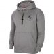 JORDAN JUMPMAN AIR FLEECE PULLOVER CARBON HEATHER/CARBON HEATHER/BLACK