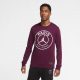 JORDAN PSG LS TEE BORDEAUX