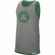 NIKE BOSTON CELTICS STANDARD ISSUE TANK CLOVER/DK GREY HEATHER/WHITE