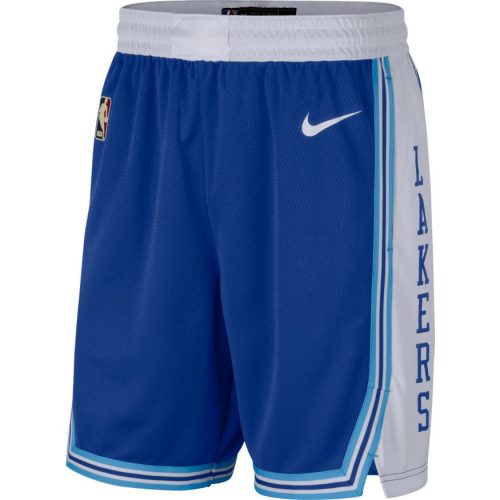 NIKE X NBA LOS ANGELES LAKERS SWINGMAN SHORT HWC 20 RUSH BLUE