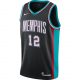 NIKE X NBA JA MORANT MEMPHIS GRIZZLIES CLASSIC EDITION SWINGMAN JERSEY HWC 2020 BLACK/TURBO GREEN/MORANT JA