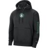 NBA X NIKE BOSTON CELTICS COURTSIDE CITY EDITION PULLOVER HOODIE BLACK