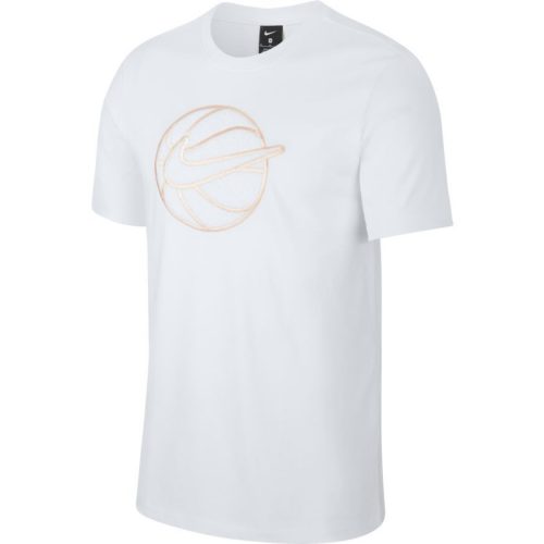 NIKE BASKETBALL BALL TEE WHITE