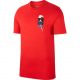 JORDAN LEGACY AJ4 SS TEE  UNIVERSITY RED