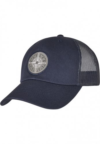 CAYLER & SONS C&S CL NAVIGATING CURVED TRUCKER CAP NAVY/MC