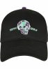 CAYLER & SONS TRIPPY SKULL CURVED CAP BLACK/MC