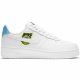 NIKE AIR FORCE 1 '07 WMNS WHITE/WHITE-VOLT-LASER BLUE