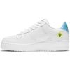 NIKE AIR FORCE 1 '07 WMNS WHITE/WHITE-VOLT-LASER BLUE