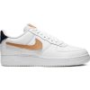 AIR FORCE 1 '07 LV8 3 WHITE/WHITE-OBSIDIAN-VACHETTA TAN