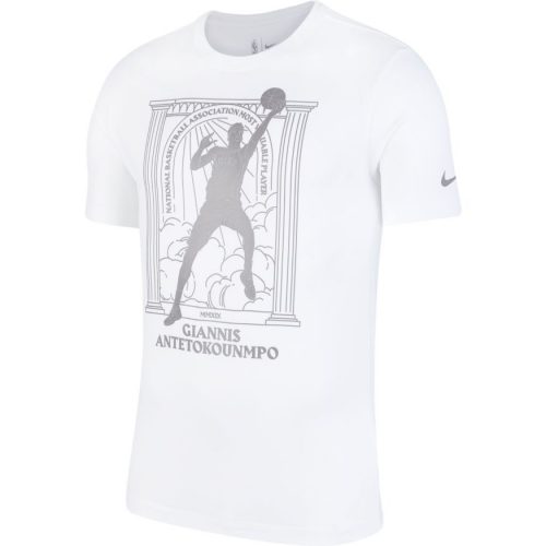 NBA X NIKE MVP2 PLR DRY TEE WHITE/ANTETOKOUNMPO G