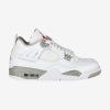 AIR JORDAN 4 RETRO WHITE/FIRE RED-TECH GREY-BLACK