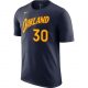 NIKE X NBA GOLDEN STATE WARRIORS TEE ES CE NN COLLEGE NAVY/CURRY STEPHEN