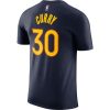 NIKE X NBA GOLDEN STATE WARRIORS TEE ES CE NN COLLEGE NAVY/CURRY STEPHEN