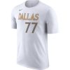 NIKE X NBA DALLAS MAVERICKS LUKA DONCIC CITY EDITION ESSENTIAL TEE WHITE/DONCIC LUKA