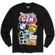 CHINATOWN MARKET LOGO COLLAGE LONG SLEEVE BLACK