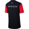 NIKE SPORTSWEAR SWOOSH TEE BLACK/UNIVERSITY RED/WHITE