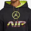 JORDAN SPORT DNA HBR PULLOVER HOODIE BLACK/CYBER