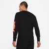 JORDAN SPORT DNA HBR LONG SLEEVE CREW BLACK