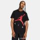 JORDAN JUMPMAN AIR HBR TEE BLACK/GYM RED