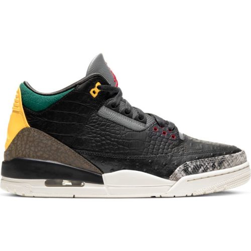 AIR JORDAN 3 RETRO SE BLACK/BLACK-WHITE-GORGE GREEN