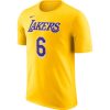 NIKE LOS ANGELES LAKERS TEE ESSENTIAL AMARILLO/JAMES LEBRON/JAMES LEBRON