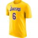 NIKE LOS ANGELES LAKERS TEE ESSENTIAL AMARILLO/JAMES LEBRON/JAMES LEBRON