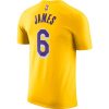 NIKE LOS ANGELES LAKERS TEE ESSENTIAL AMARILLO/JAMES LEBRON/JAMES LEBRON