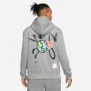 JORDAN WHY NOT? HOODIE CARBON HEATHER