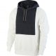 JORDAN LEGACY 1 PULLOVER HOODIE WHITE/DARK OBSIDIAN/UNIVERSITY RED