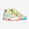 NIKE LEBRON WITNESS VI COCONUT MILK/POLARIZED BLUE-VAPOR GREEN 485