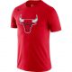 NIKE CHICAGO BULLS DRI-FIT ES LOGO SS TEE UNIVERSITY RED