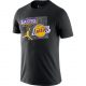 JORDAN LOS ANGELES LAKERS DRI FIT ESSENTIALS JDN STATEMENT 2 TEE BLACK