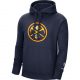 NIKE DENVER NUGGETS FLEECE ESSENTIALS PULLOVER COLLEGE NAVY