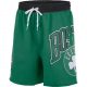 NIKE BOSTON CELTICS SHORT FLEECE COURTSIDE 75TH CLOVER/BLACK/WHITE/BLACK