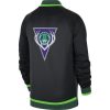 NIKE MILWAUKEE BUCKS DRI FIT SHOWTIME JACKET FIR/BLACK/WHITE