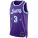 NIKE LOS ANGELES LAKERS DRI FIT SWINGMAN JERSEY FIELD PURPLE/DAVIS ANTHONY