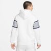 JORDAN PSG FULL ZIP FLEECE HOODIE BIRCH HEATHER/UNIVERSITY RED