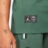 JORDAN PSG LOGO TEE NOBLE GREEN/WHITE