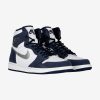 AIR JORDAN 1 HIGH OG CO JP WHITE/METALLIC SILVER-MIDNIGHT NAVY