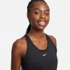 NIKE WOMENS DRI-FIT ONE SLIM TANK BLACK/WHITE