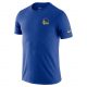 NIKE GOLDEN STATE WARRIORS ESSENTIALS CORE LOGO TEE RUSH BLUE