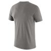 NIKE LOS ANGELES LAKERS ESSENTIALS CORE LOGO TEE DK GREY HEATHER