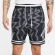 JORDAN DRI FIT SPORT AOP DIAMOND SHORT BLACK/BLACK/WHITE