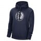 NIKE DALLAS MAVERICKS ESSENTIALS FLEECE PULLOVER COLLEGE NAVY