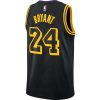 Nike  Los Angeles Lakers City Edition Kobe Bryant Swingman Jersey BLACK/BRYANT KOBE