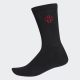 Adidas HARDEN BB SOCKS BLACK/SCARLE/SCARLE