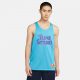 NIKE X SPACE JAM 2 DRI-FIT STANDARD ISSUE REVERSIBLE JERSEY LT BLUE FURY/BLACK