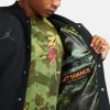 JORDAN ZION FLIGHT JACKET BLACK/BLACK/BLACK